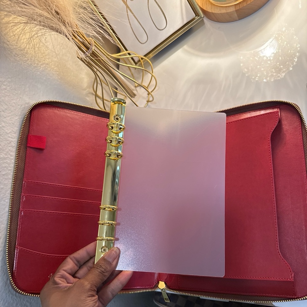 Brown Checkered Notebook by - Picture 6 of 7